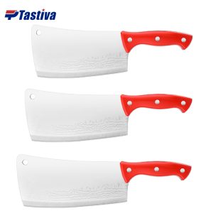 Stainless Steel Chinese Cleavers with PP Plastic Handle