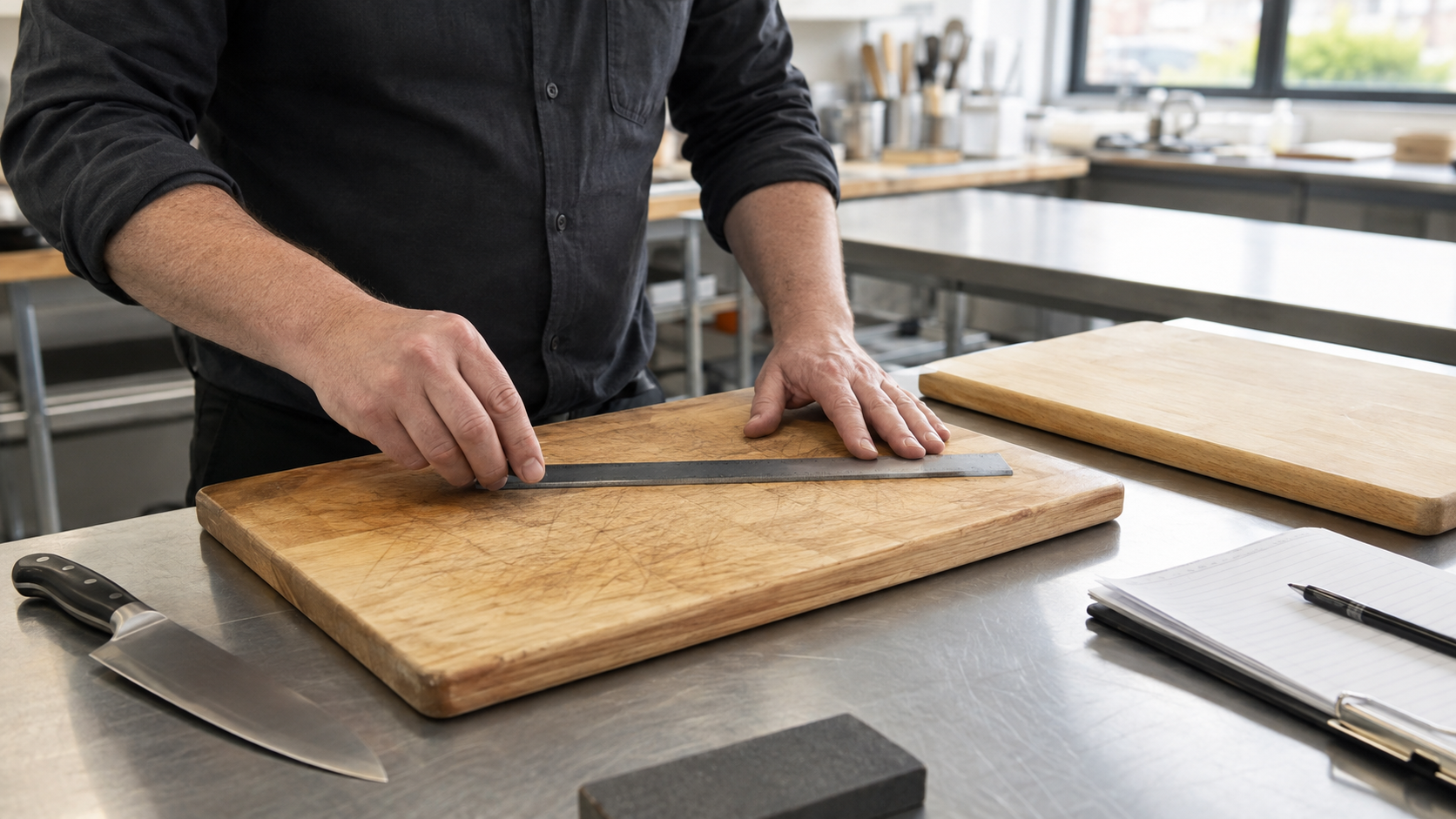 Cutting-board resurfacing cleaning and replacement procedures reviewed for maintenance
